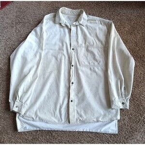 Oneil Button Up Shirt Men's XL Geometric Pattern Long Sleeve Vintage